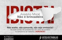 #Paratodosverem: Arte gráfica com fundo azul, centralizado no cabeçalho, o texto: Itinerância TRT-8. A Justiça do Trabalho vai a