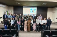 #ParaTodosVerem: Fotografia colorida dos servidores(as) e da Palestrante Magali Zilca de Oliveira Dantas