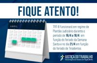 #ParaTodosVerem: Arte gráfica com fundo azul escuro. No topo, a frase "Fique atento" em letras garrafais na cor azul. Abaixo, um