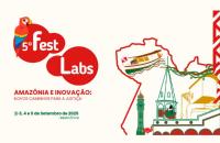 #ParaTodosVerem: Arte gráfica nas cores verde, vermelho e  branco. Do lado esquerdo, arte de uma arara-vermelha com os dizeres: 