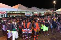 imagens com os indios que participaram da semana do indio em São Félix do Xingu