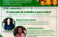 foto da Dra Mylene Pereria e Dra. Valdirene de Assis palestrantes do evento.
