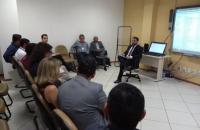 Integrantes da Comissão Permanente de Gestão Ambiental do TRT8 em reunião.
