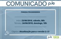 PJe, Parada Programada
