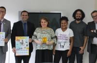 Foto com os integrantes da reunião.