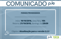 Pje, parada programada