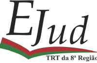 Imagem de fundo neutro escrito "Ejud, TRT da 8ª Região"
