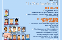 imagem do banner do reacad com as informações de recadastramento.,