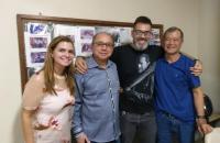 Servidores na homenagem