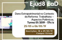 arte do banner com as informações.