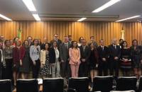 Foto geral com os Gestores nacionais e regionais do programa de combate ao trabalho infantil