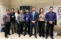 Foto mostra novo Juiz do Trabalho e equipe da VT de Marabá.