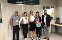Foto: servidores do TCM, juíza do trabalho e chefe da secção socioambiental.