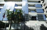 Foto: fachada do edifício sede do TRT8 na Praça Brasil