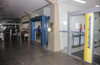 Na foto: o hall do Prédio Sede do TRT8 mostrando as agências.