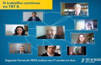 ARTE: Fundo azul com fotos das videos chamadas.