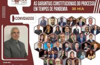 ARTE: EM vinho com fotos dos professores e palestrantes do curso ofercido pela EJUD