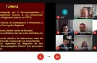 Foto: print do curso on-line com as fotos dos participantes.