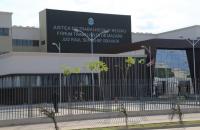 Foto: Fachada do Fórum de Macapá.