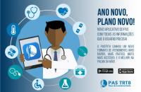 Arte: ilustração mostra médico com um tablet na mão e ao redor vários símbolos da saúde.