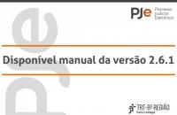 Disponível manual da versão 2.6.1