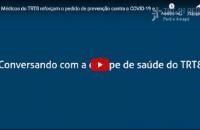 capa do video em azul
