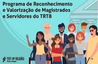 Card à esquerda o nome do programa e à direita ilustração de pessoas de vários biotipos.