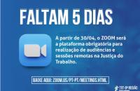 card em azul com contagem de tempo 