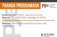 Parada programada Processo Judicial Eletrônico