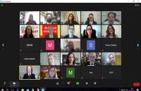 Reunião online na plataforma Zoom com o Ministro Aloysio Corrêa Veiga 