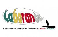 Logomarca do podcast Laborando
