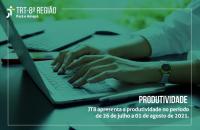Produtividade da última semana de julho
