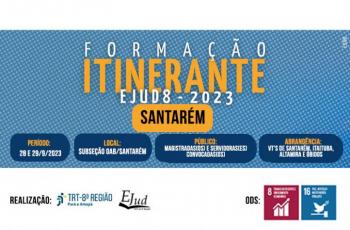 #ParaTodosVerem: arte gráfica com fundo azul e nas cores azul e amarelo. Centralizado na parte superior o seguinte texto: Formaç